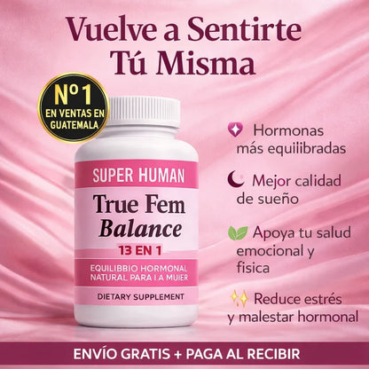 True Fem™ | Equilibrio Hormonal y Bienestar Femenino