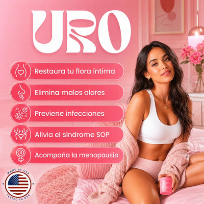 URO Probiótico Vaginal | Equilibrio Íntimo y Flora Vaginal