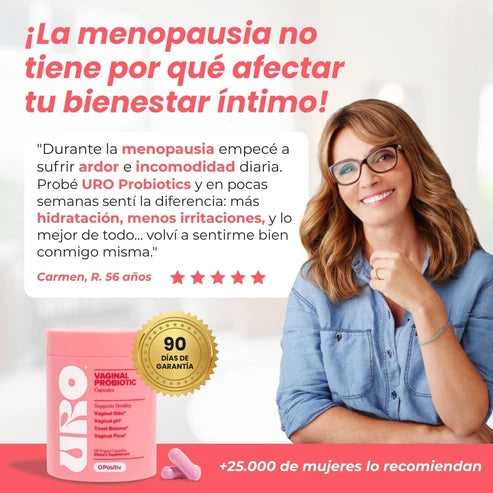 URO Probiótico Vaginal | Equilibrio Íntimo y Flora Vaginal