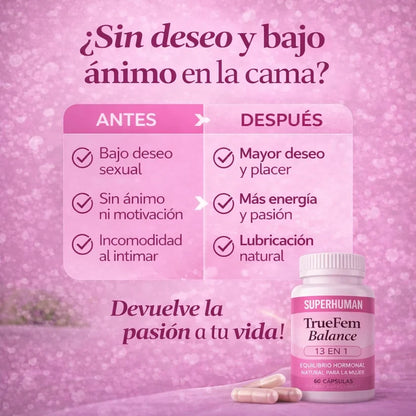 True Fem™ | Equilibrio Hormonal y Bienestar Femenino