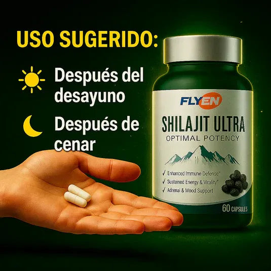 SHILAJIT ULTRA® | Energía y Vitalidad Natural (60 Cap.)