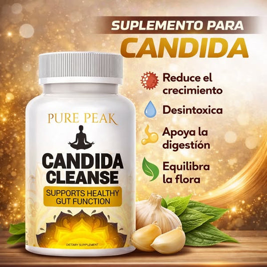 Candida Cleanse Original® Apoya tu Salud Digestiva y Reduce la Hinchazón