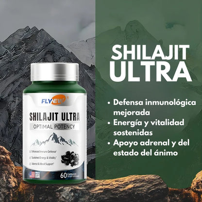 SHILAJIT ULTRA® | Energía y Vitalidad Natural (60 Cap.)