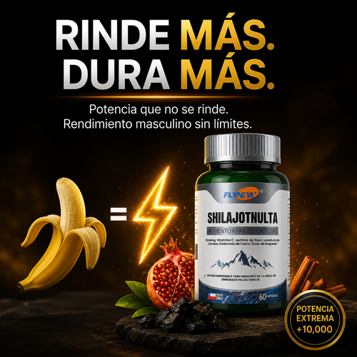 SHILAJIT ULTRA® | Energía y Vitalidad Natural (60 Cap.)