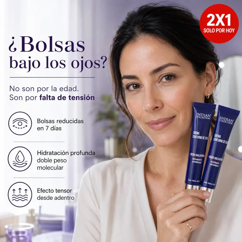 2x1 EyeLift™ | Reduce Bolsas y Ojeras para una Mirada Más Descansada